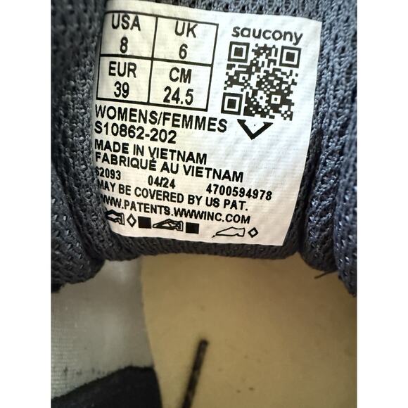 Saucony Aura TR Women’s Trail Running Shoes Gray Size 8 US / 39 EU New‎ - Picture 5 of 6